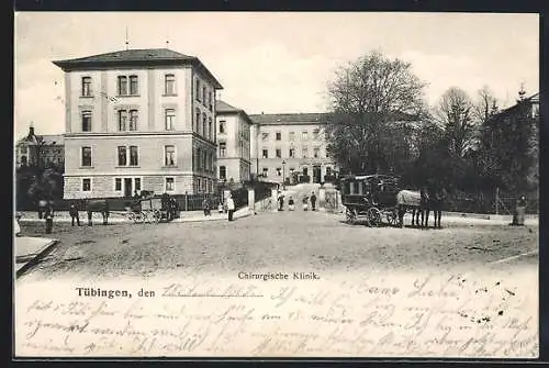 AK Tübingen, Partie an der Chirurgischen Klinik