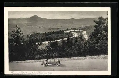 AK Nürburgring, Grosse Schleife auf der Hedwigshöhe, Autorennen