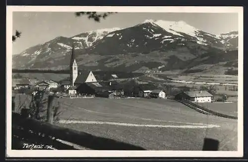 AK Terfens, Ortsansicht mit Kirche