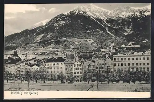 AK Innsbruck, Mariahilf mit Hötting