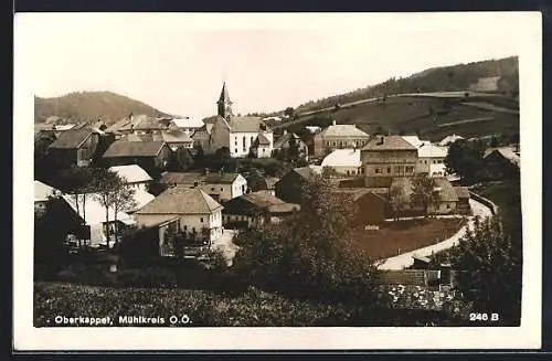 AK Oberkappel /Mühlkreis, Ortsansicht mit Kirche