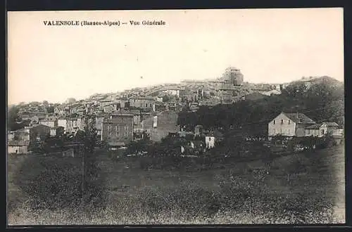 AK Valensole, Basses-Alpes, Vue Générale