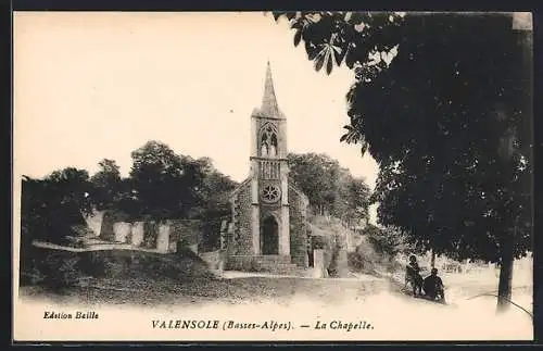 AK Valensole, Basses-Alpes, La Chapelle