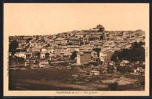 AK Valensole, B.-A., Vue générale