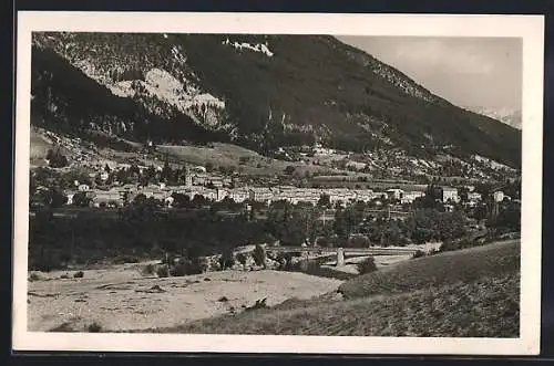 AK Saint-André-les-Alpes, Vue générale de la ville et du Verdon