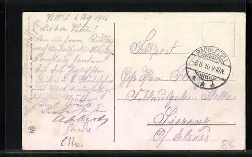 AK Bodensee-Dampfer Zähringen in Fahrt