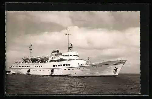 AK Helgoland, Passagierschiff MS Bunte Kuh