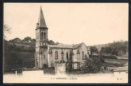 AK Béhobie, L`Église