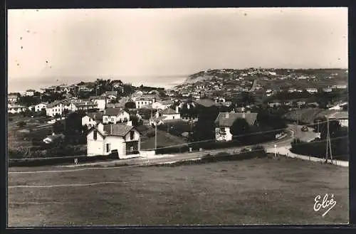 AK Guéthary, Vue d`ensemble de Guéthary et de Bidart