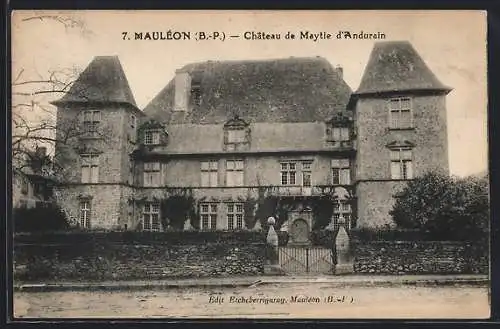 AK Mauléon, Château de Maytie d`Andurain