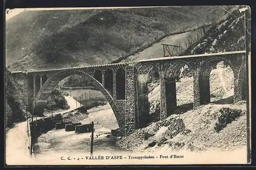 AK Vallée d`Aspe, Transpyrénéen, Pont d`Escot