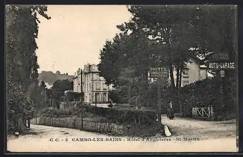 AK Cambo-les-Bains, Hôtel d`Angleterre, St-Martin