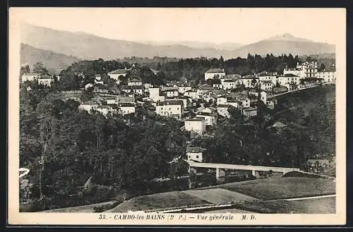 AK Cambo-les-Bains, Vue générale