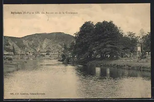 AK Béhobie, B.P., L`Île des Faisans ou de la Conférence