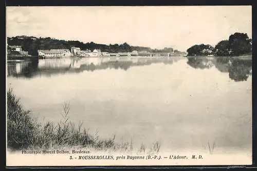 AK Mousserolles, près Bayonne, L`Adour. M. D