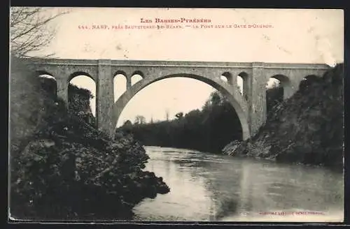 AK Narp, près Sauveterre-de-Béarn, Le Pont sur le Gave d`Oloron