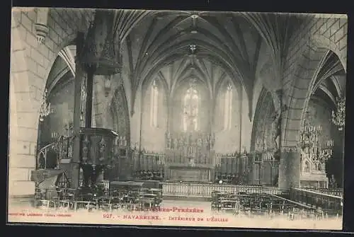 AK Navarrenx, Intérieur de l`Église