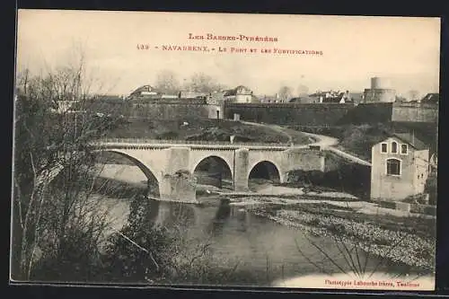 AK Navarrenx, Le Pont et Les Fortifications