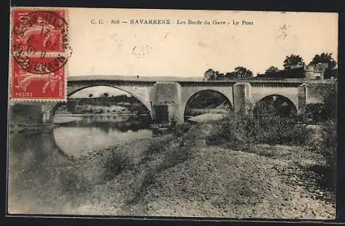 AK Navarrenx, Les Bords du Gave, Le Pont