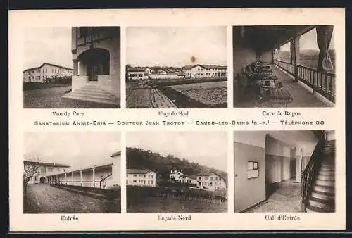 AK Cambo-les-Bains, sanatorium Anni-Enia de docteur Jean Trotot