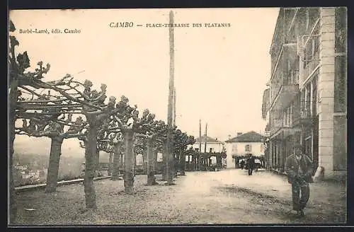 AK Cambo, Place-Terrasse des Platanes