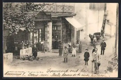 AK Cambo-les-Bains, Un coin de Rue