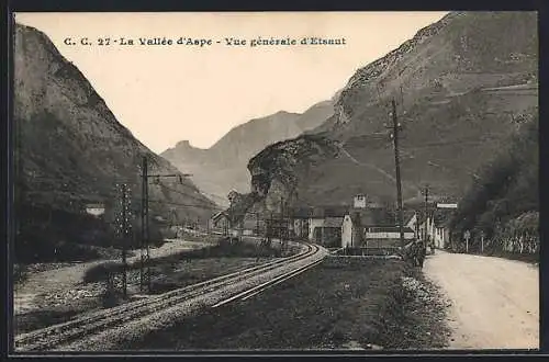 AK Etsaut /Vallée d`Aspe, Vue generale