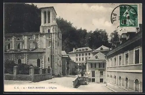 AK Eaux-Bonnes, L`Eglise