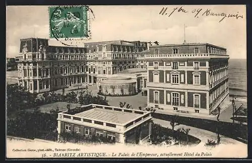 AK Biarritz, Le Palais de l`Empereur / Hotel du Palais