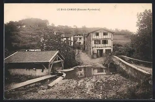 AK Le Bas-Cambo /Basses-Pyrénées, Vue generale