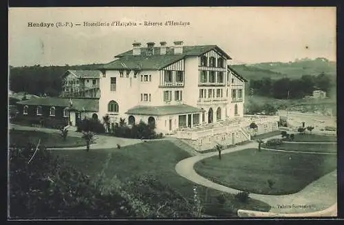 AK Hendaye /P.-B., Hostellerie d`Haicabia, Reserve d`Hendaye