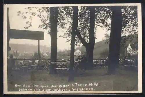 AK Freinberg /Ob. Öst., Haibach, Gasthaus Weinhaus Bergkeller