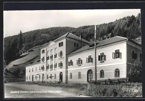 AK Schönberg /Stubai, Gasthof und Pension Schönbergerhof