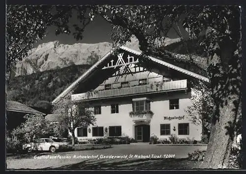 AK Gnadenwald /St. Michael, Gasthof und Pension Michaelerhof