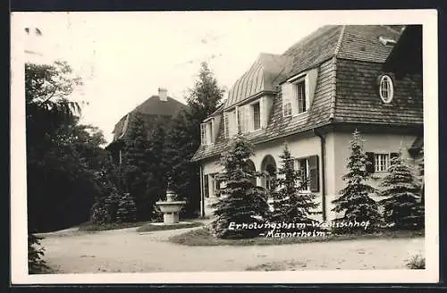 AK Maria Enzersdorf, Erholungsheim Wällischhof, Männerheim