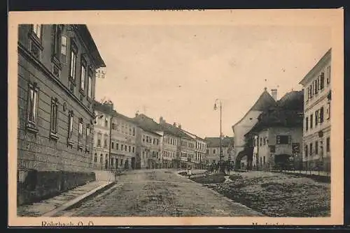 AK Rohrbach /O. Ö., Marktplatz