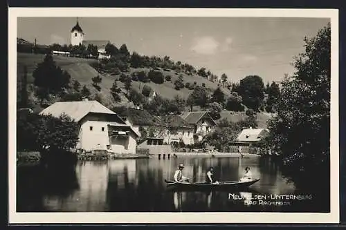 AK Neufelden-Unternberg, Gasthof & Bad Rachinger