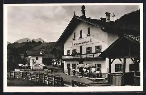 AK Oberau in der Wildschönau, Gasthof-Pension Dorferwirt