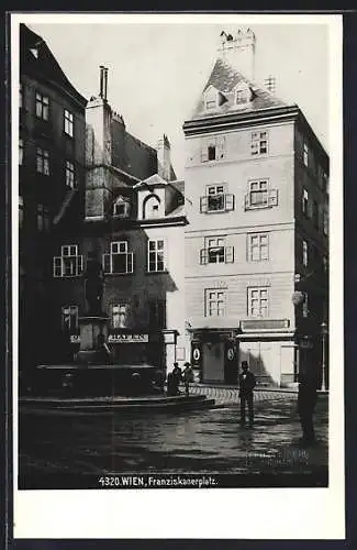 AK Wien, Johann Strauss-Haus am Franziskanerplatz