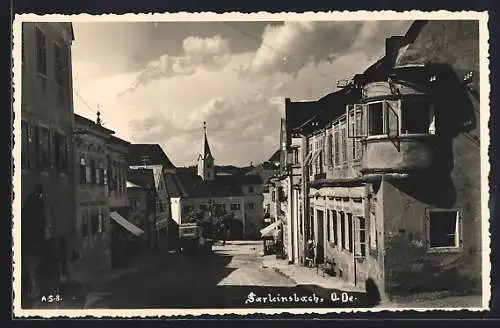 AK Sarleinsbach /O. Oe., Ortspartie in der Altstadt