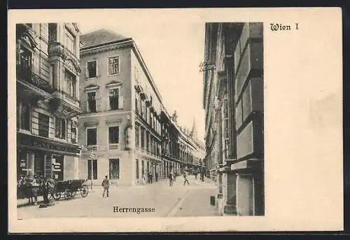 AK Wien, Partie in der Herrengasse