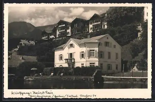 AK St. Wolfgang, Hotel-Pension Haus Rais und Hotel Peter