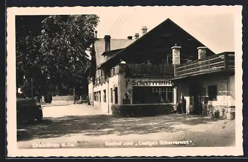 AK Dreistetten /N.-Oe-, Gasthof zum lustigen Scherrenwirt