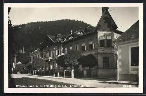 AK Weissenbach a. Triesting, Blick zum Triestingheim