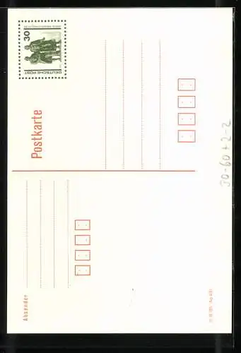 AK Briefmarken der DDR