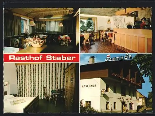 AK Weissenstein /Kärnten, Kellerberg, Rasthof-Pension Staber