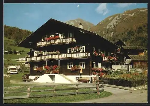 AK Kals am Grossglockner, Pension Haus Kunzer, vlg. Uhl