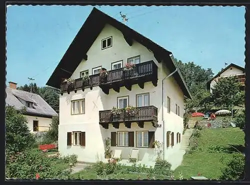 AK Seeboden /Millstättersee, Gästehaus H. Glabischnig