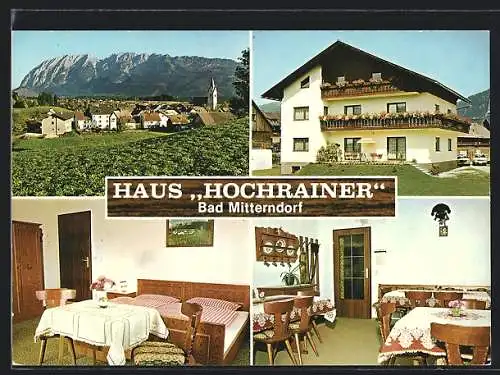 AK Bad Mitterndorf /Steirisches Salzkammergut, Haus Hochrainer, Urlaub am Bauernhof