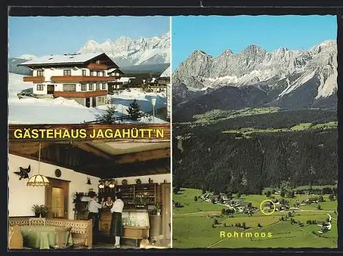 AK Rohrmoos /Schladming, Gästehaus Jagahüttn Gerhardter, Gesamtansicht